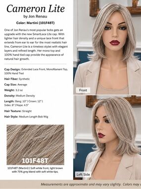 Cameron LITE by Jon Renau—100% hand tied